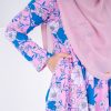 Baju Kurung Barbie Laciana - Estrella Blush - Image 4
