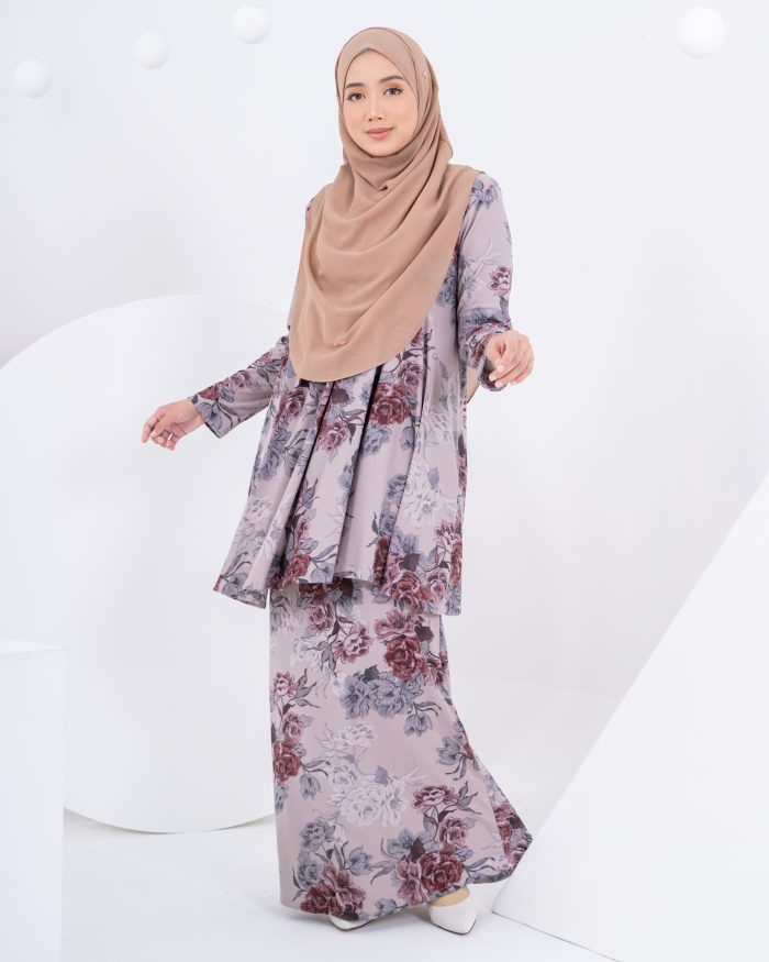 Baju Kurung Barbie Laciana - Melani Blush - Image 2