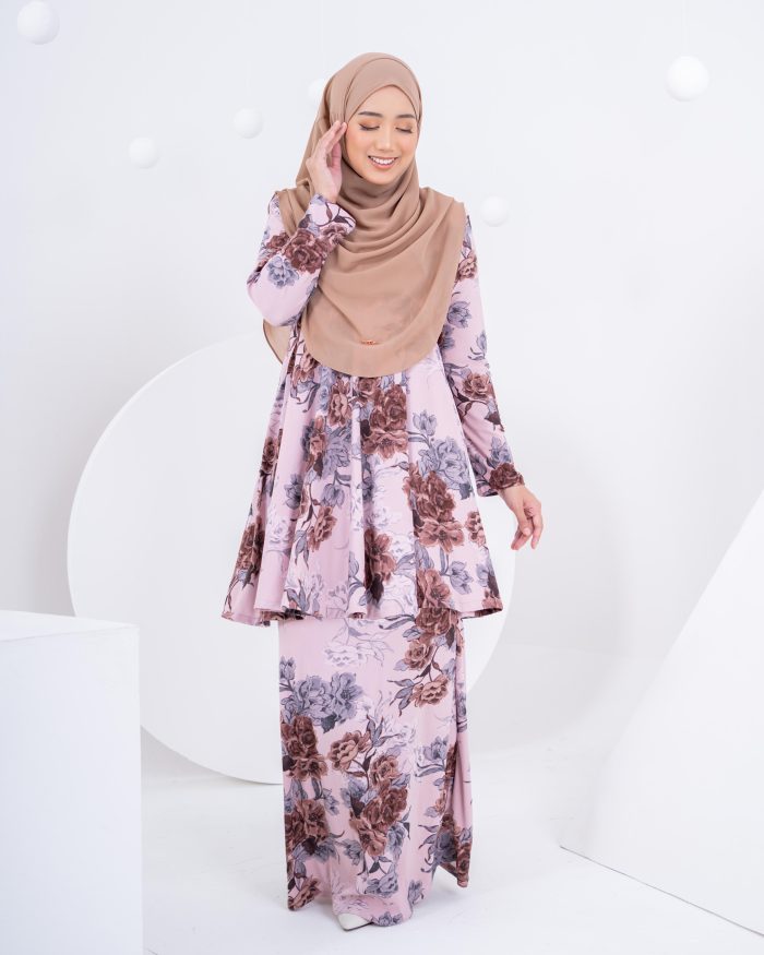 Baju Kurung Barbie Laciana - Madelyn Blush