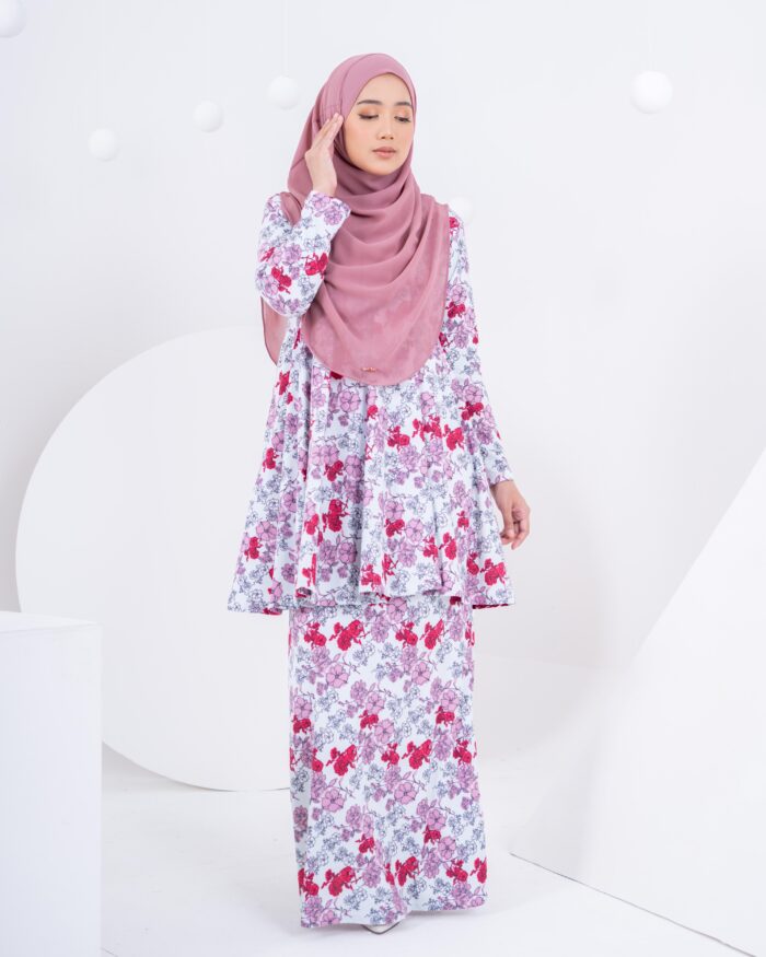 Baju Kurung Barbie Laciana - Valeria Pink - Image 2