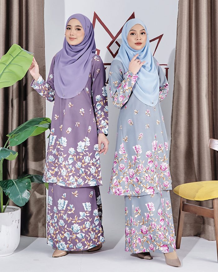 Baju Kurung Pahang Sultanah Badriyah Gold - Medium Adler - Image 3