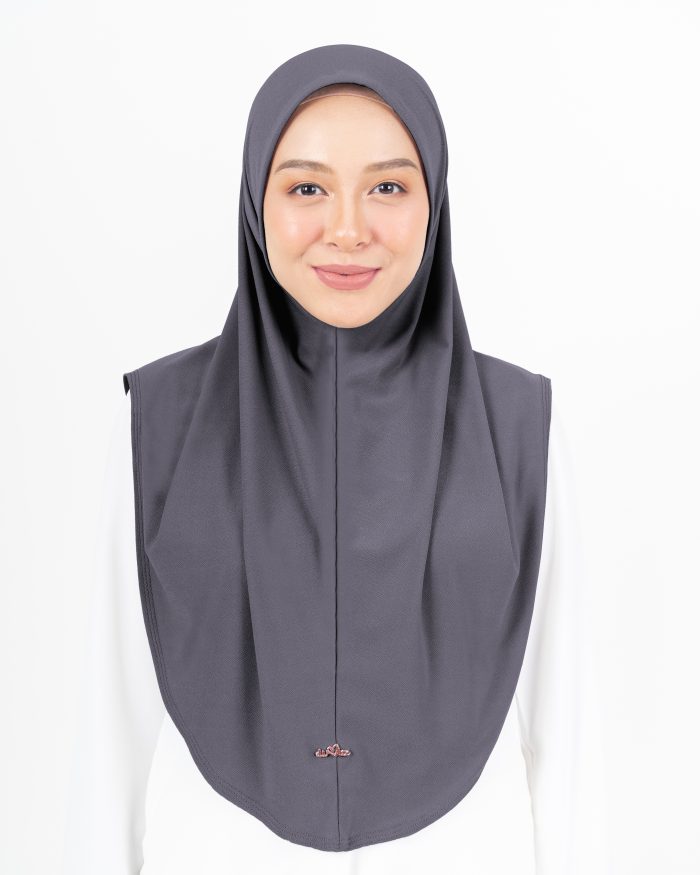 Tudung Sarung Lasie (L) - Dove - Image 2