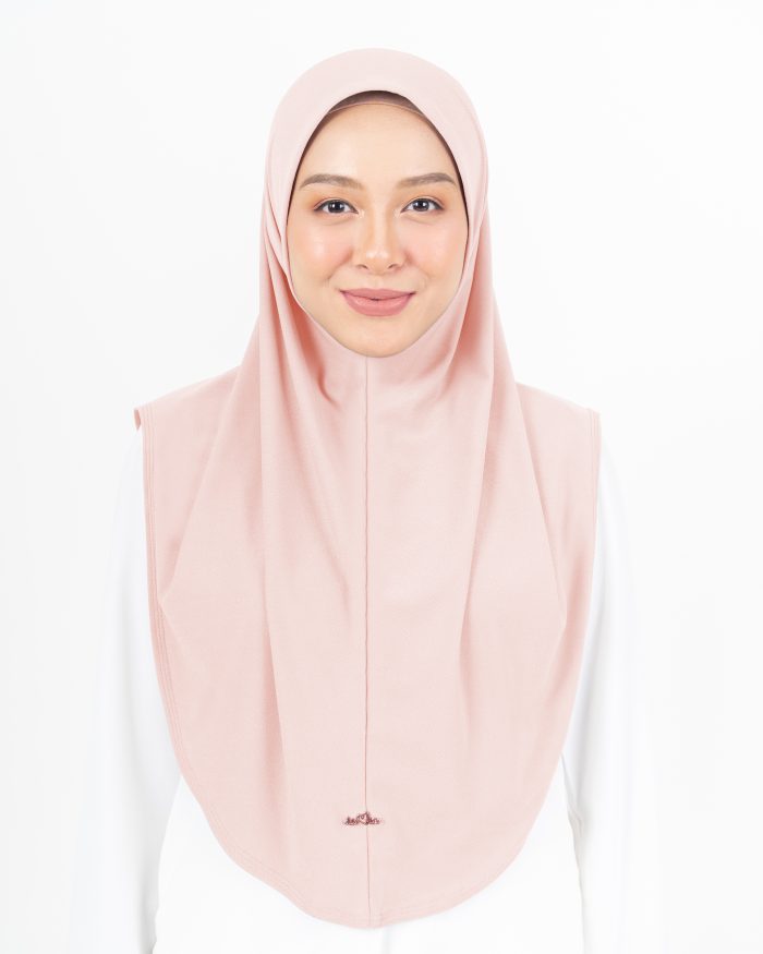 Tudung Sarung Lasie (L) - Rose Pink - Image 2