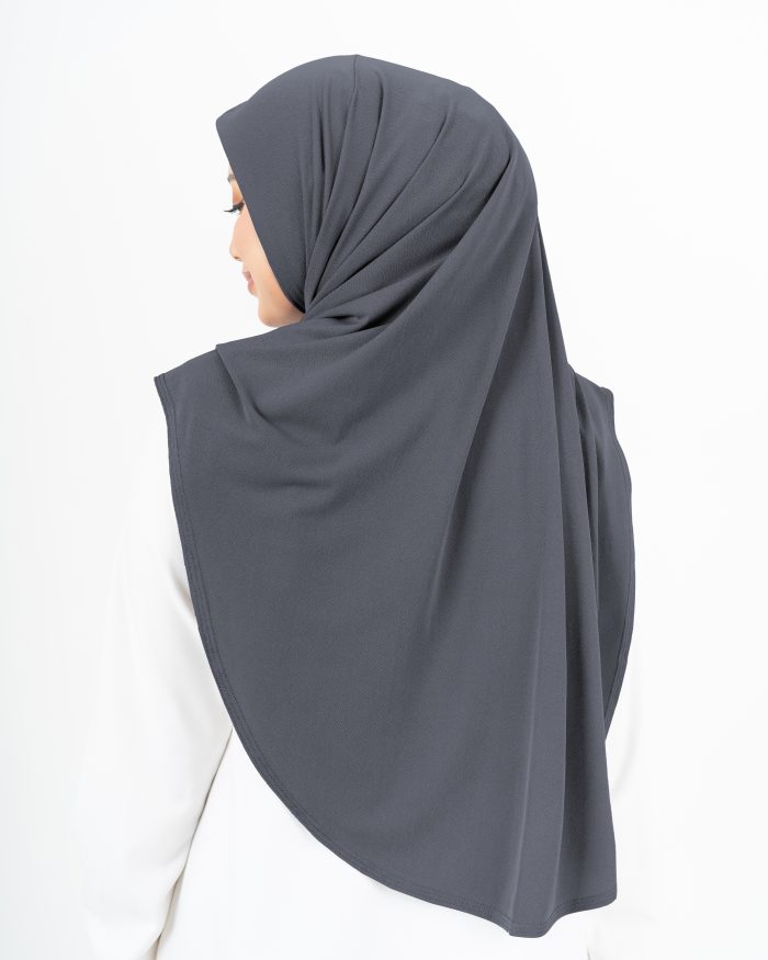 Tudung Sarung Lasie (XL)- Anchor Grey - Image 3