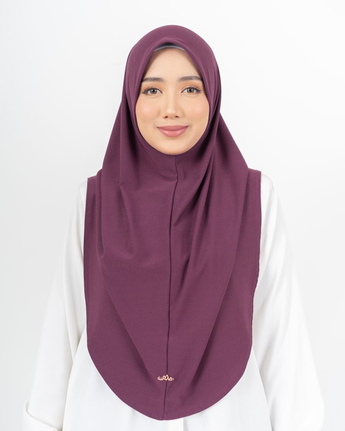 Tudung Sarung Lasie (XL) - Byzantine Purple - Image 2