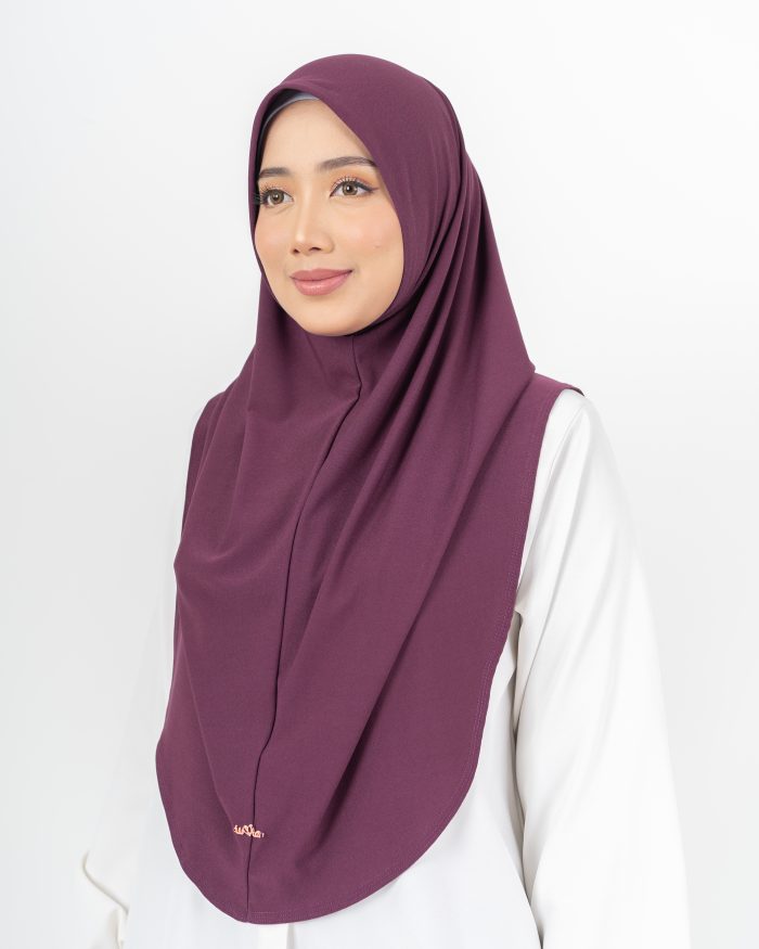 Tudung Sarung Lasie (XL) - Byzantine Purple