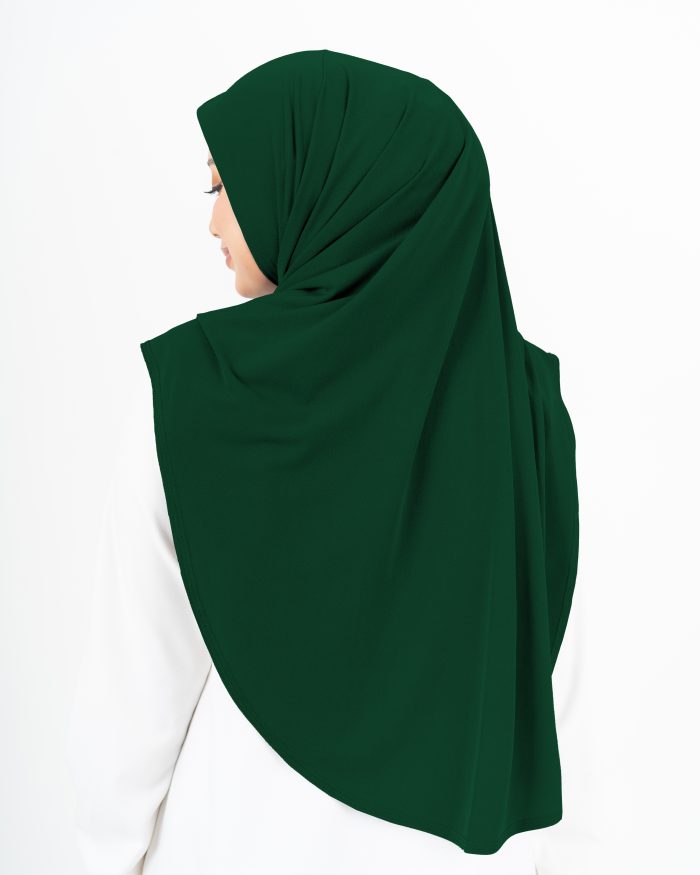 Tudung Sarung Lasie (XL) - Emerald Green - Image 3