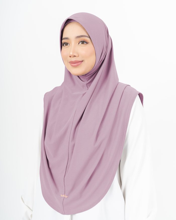 Tudung Sarung Lasie (XL) - Light Lavender