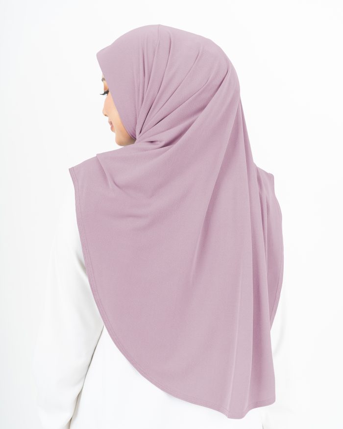 Tudung Sarung Lasie (XL) - Light Lavender - Image 3