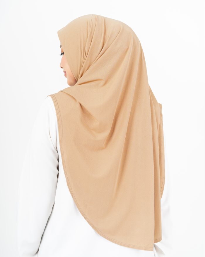 Tudung Sarung Lasie (XL)- Peach Nude - Image 3