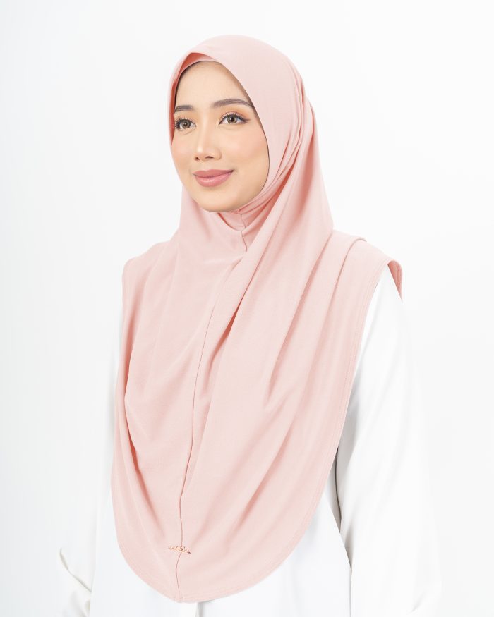 Tudung Sarung Lasie (XL) - Rose Pink