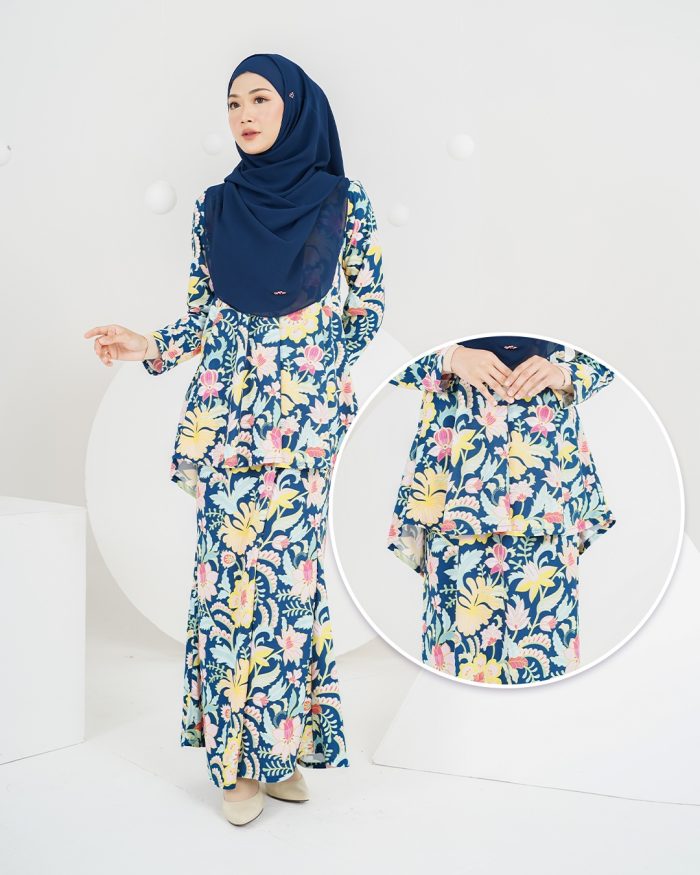 Baju Kurung Lola Printed 2.0 - Batik Winter