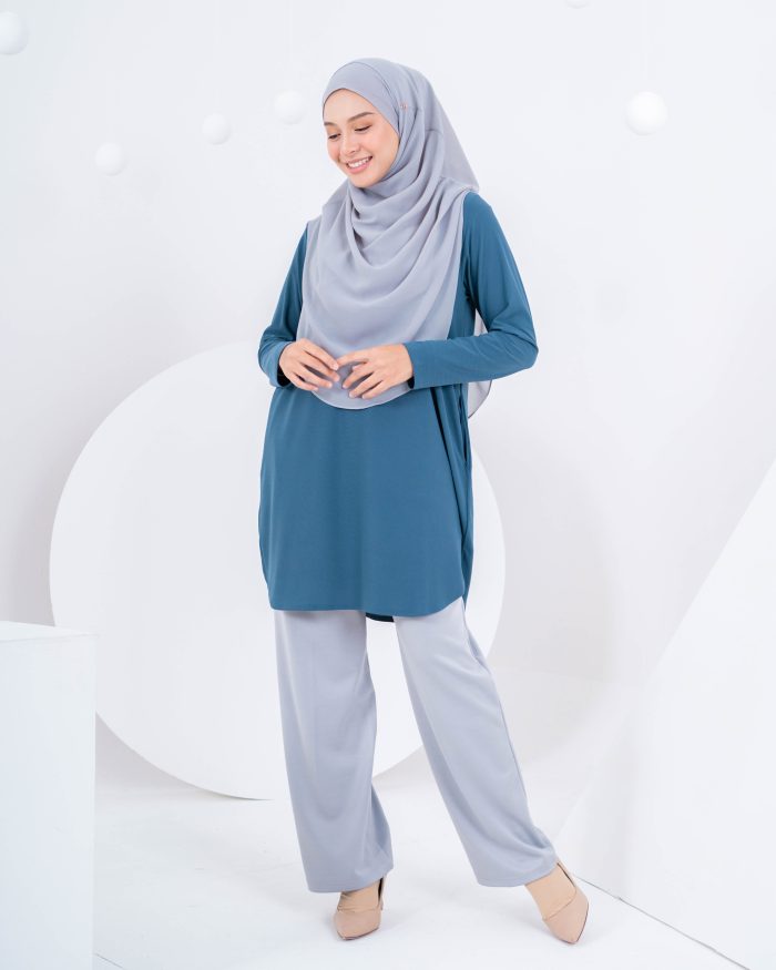 Blouse Laiqa - Adriatic Teal - Image 2