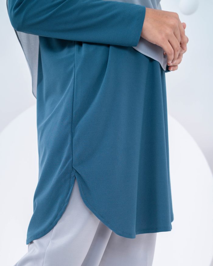 Blouse Laiqa - Adriatic Teal - Image 4