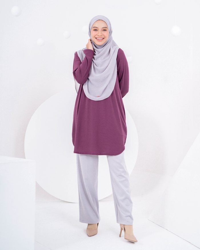 Blouse Laiqa - Byzantine Purple - Image 2