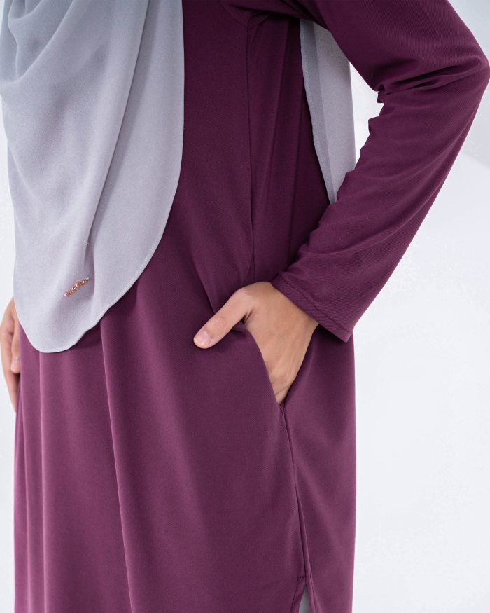 Blouse Laiqa - Byzantine Purple - Image 3