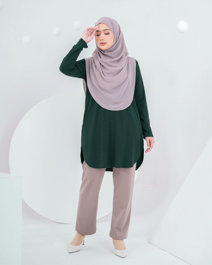 Blouse Laiqa - Emerald Green