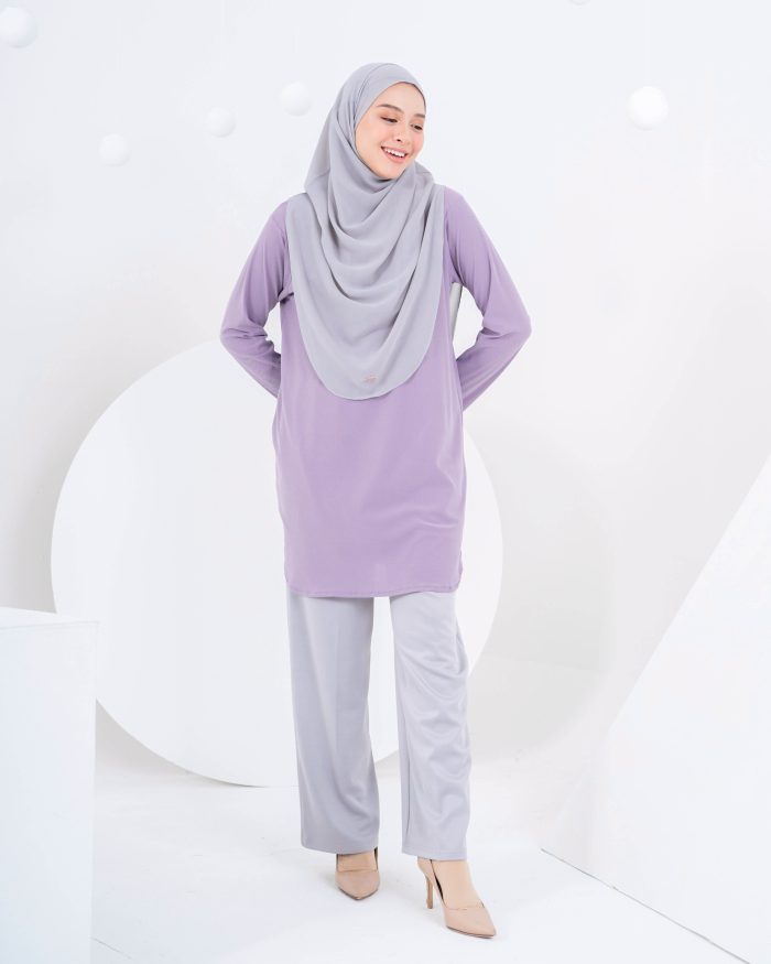 Blouse Laiqa - Lavender - Image 2