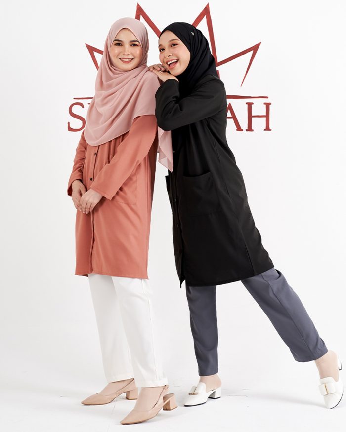 Blouse Saniyah - Iron Grey - Image 5