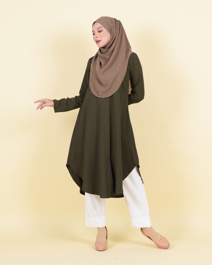 Blouse Sarima - Olive Green