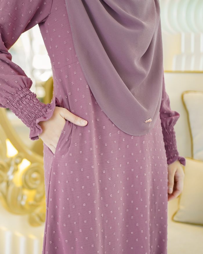 Dress Ruffle Rosalinda - Orchid Purple - Image 5