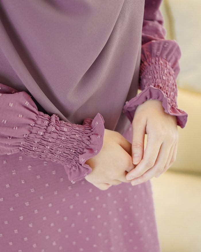 Dress Ruffle Rosalinda - Orchid Purple - Image 4