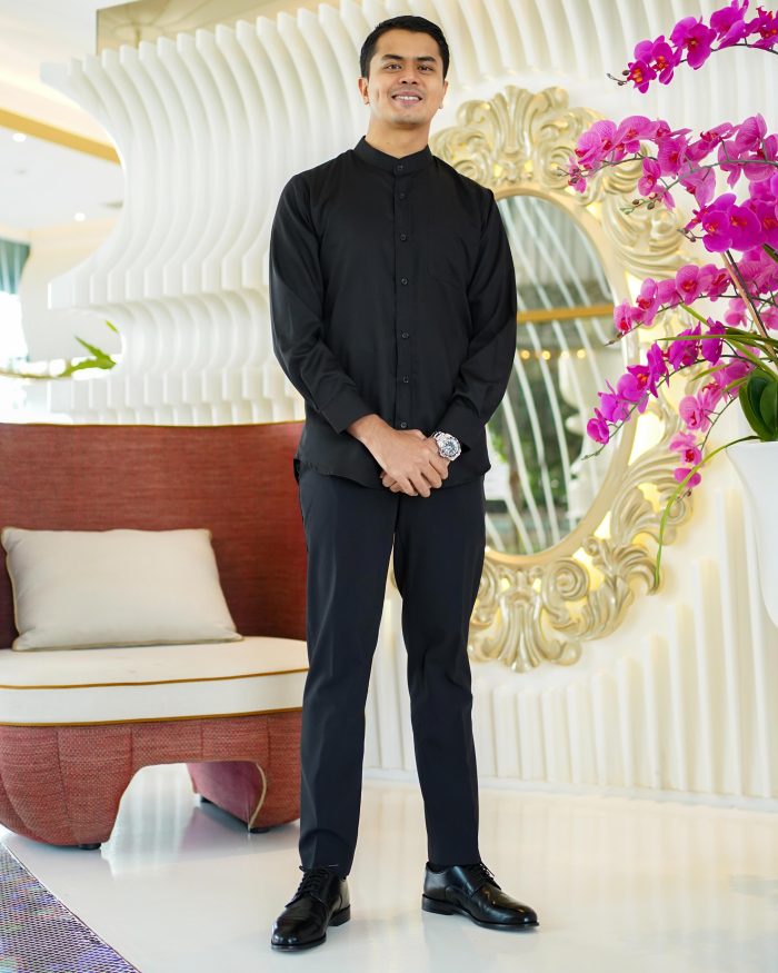 Baju Kurta Mizan - Matte Black - Image 3