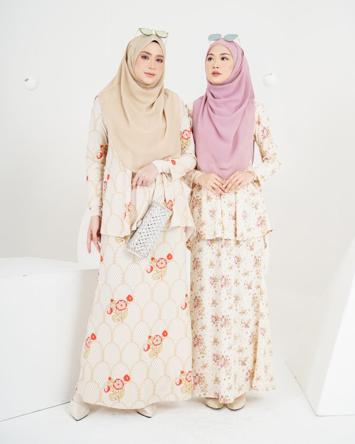 Baju Kurung Lola Printed 2.0 - Roman Summer - Image 6