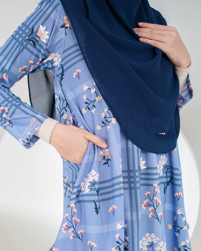 Baju Kurung Lola Printed 2.0 - Fairytale Hortensia - Image 3
