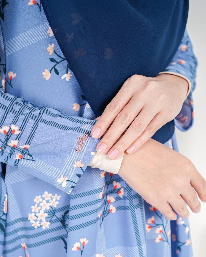 Baju Kurung Lola Printed 2.0 - Fairytale Hortensia - Image 4