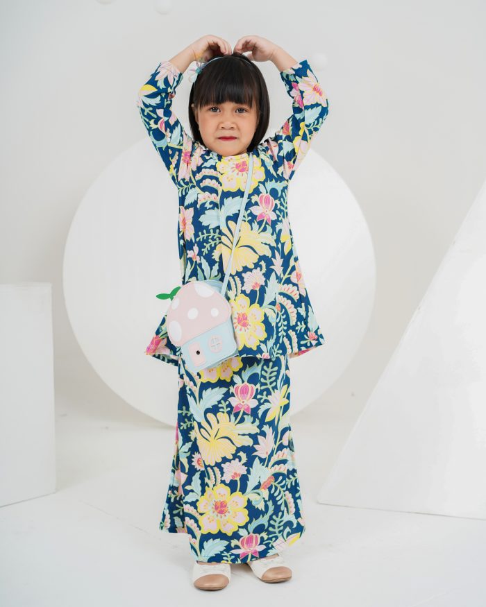Baju Kurung Lola Printed Kids 2.0 - Batik Winter