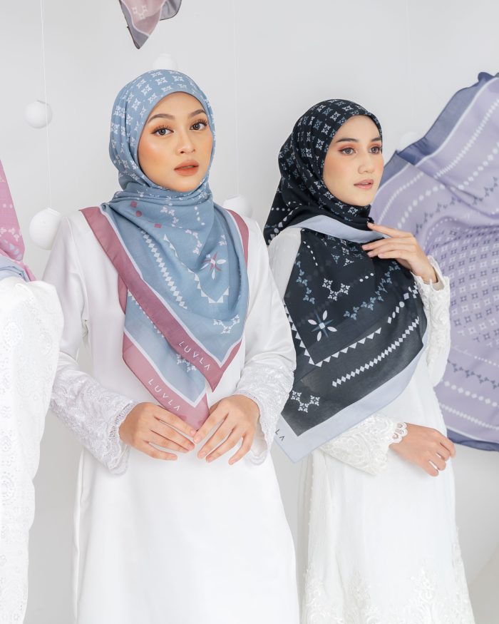 Tudung Bawal Cotton Turkish Delight - Hazel Choco - Image 3