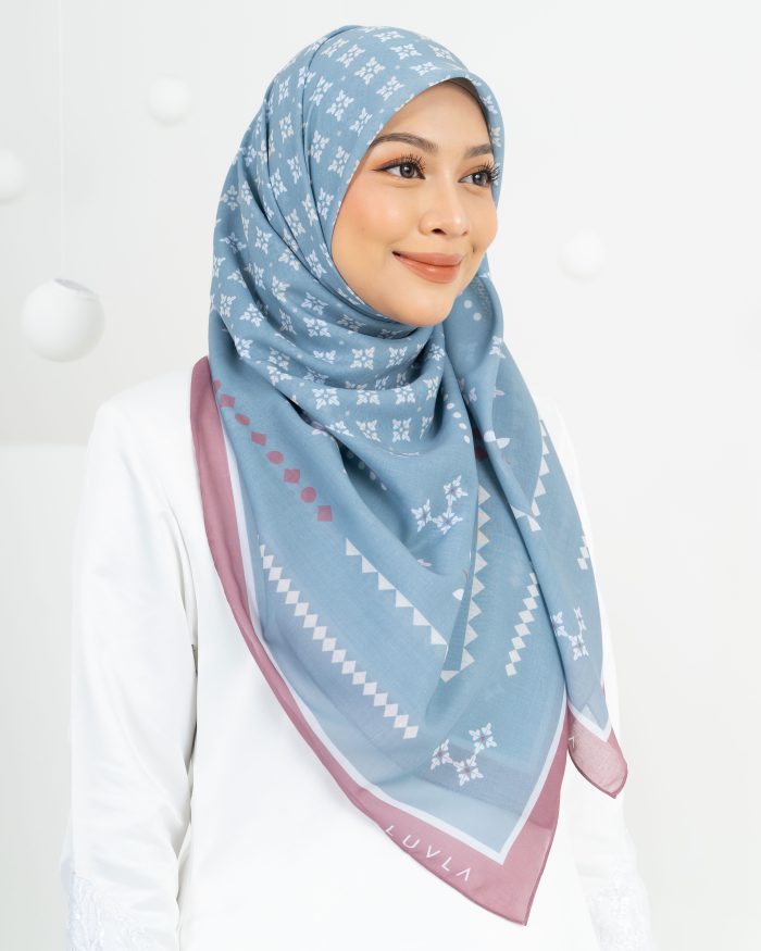 Tudung Bawal Cotton Turkish Delight - Earl Grey - Image 2