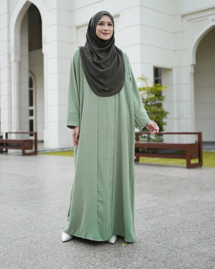Kaftan Kebaya Luth - Pickle Sage