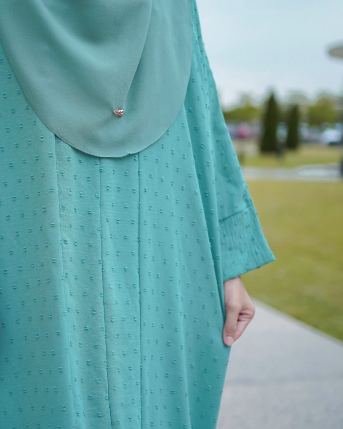 Kaftan Kebaya Luth - Turquoise - Image 4