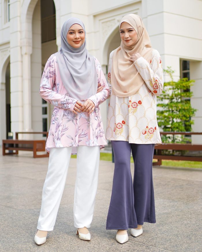 Blouse Luv Lia Printed - Orchid Pink - Image 4