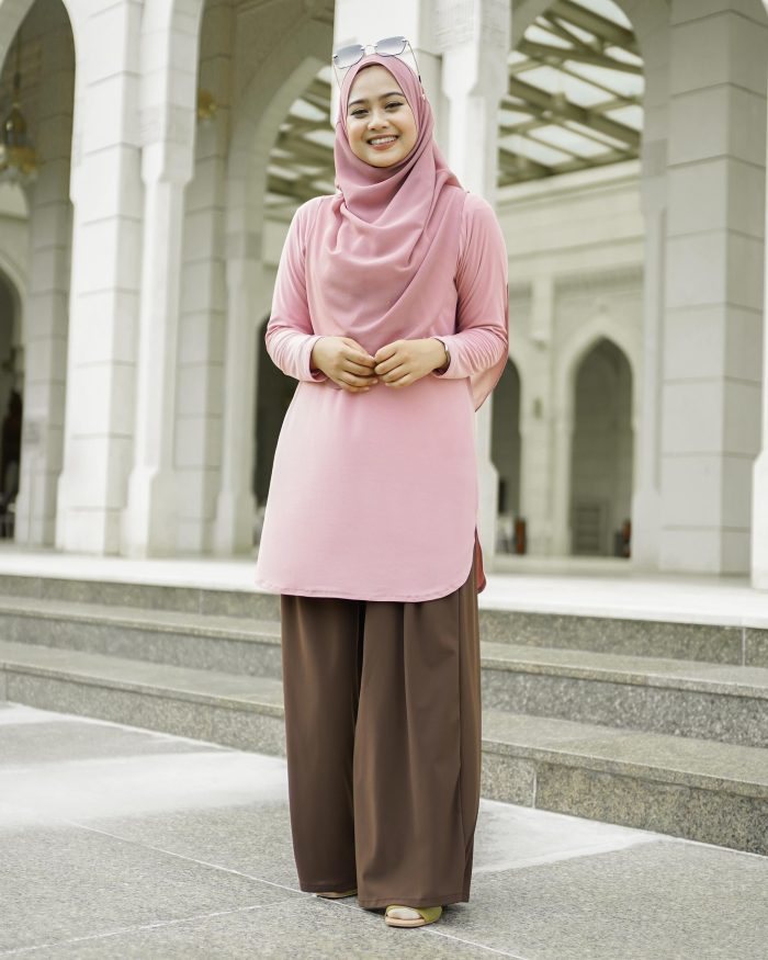 Blouse Laiqa - Salmon Pinkish - Image 3