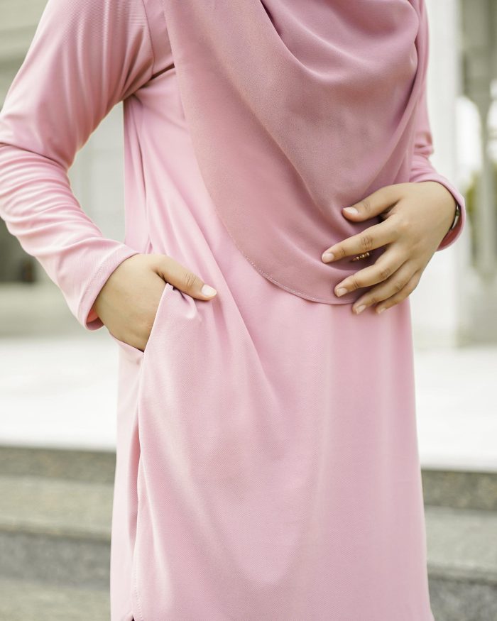Blouse Laiqa - Salmon Pinkish - Image 3