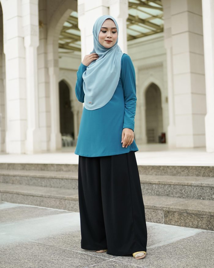 Blouse Luv Lia - Adriatic Teal - Image 3