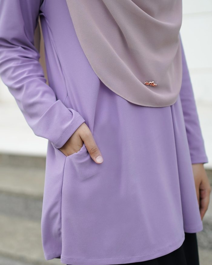 Blouse Luv Lia - Lavendar - Image 4