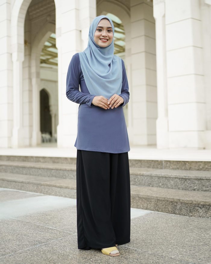 Blouse Luv Lia - Pebble Blue