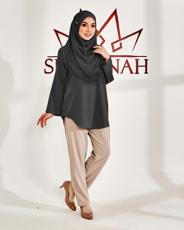 Blouse Kurshiah - Dark Grey