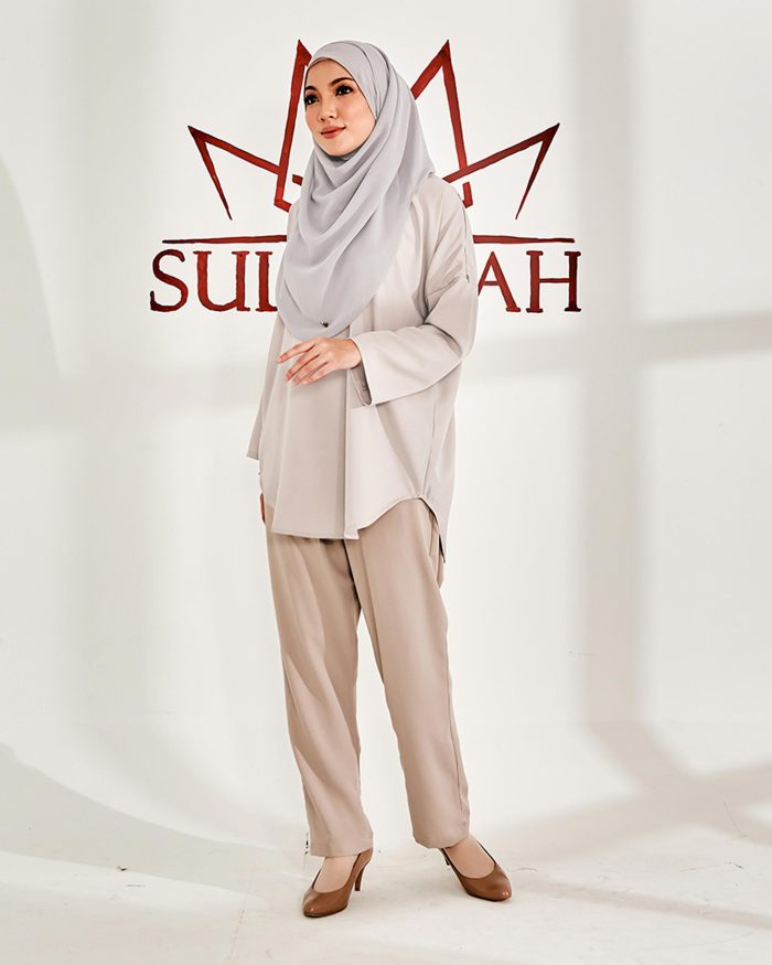 Blouse Kurshiah - Light Brown - Image 2