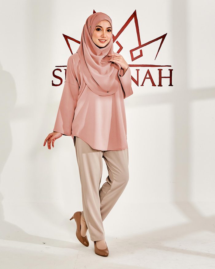 Blouse Kurshiah - Peach