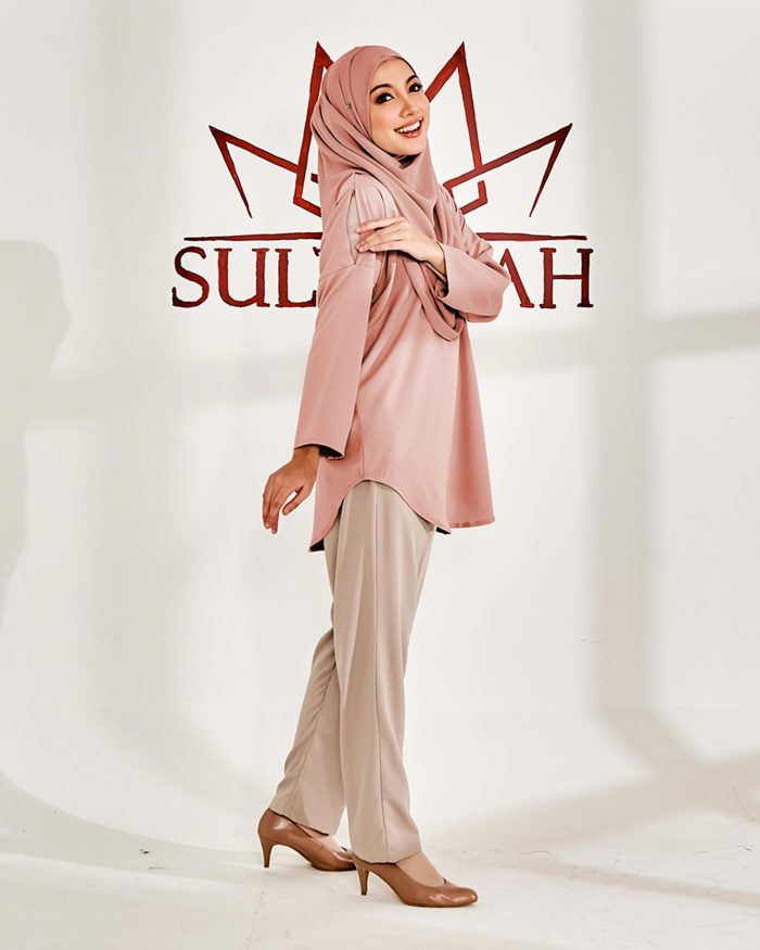Blouse Kurshiah - Peach - Image 3