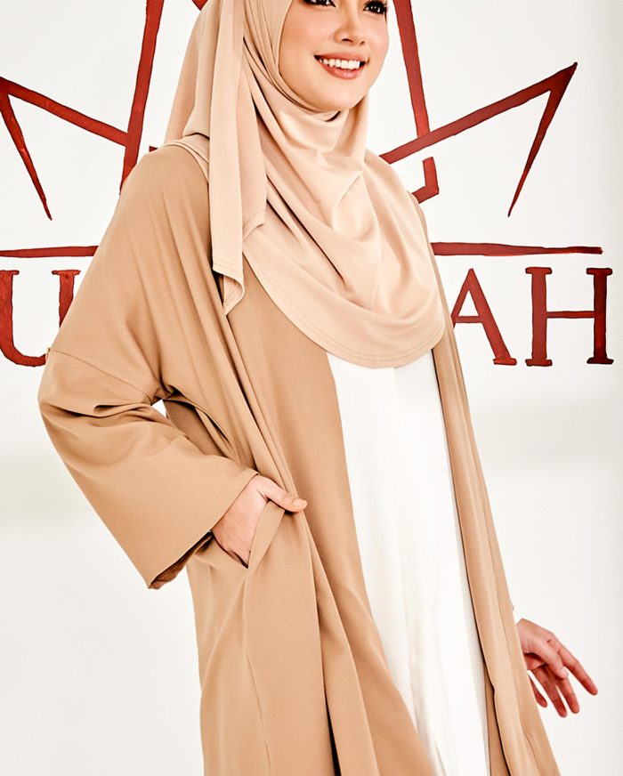 Cardigan Kimono Kaisara - Beige Nude - Image 6