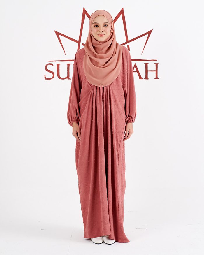 Dress Soraya - Brick Salmon - Image 2