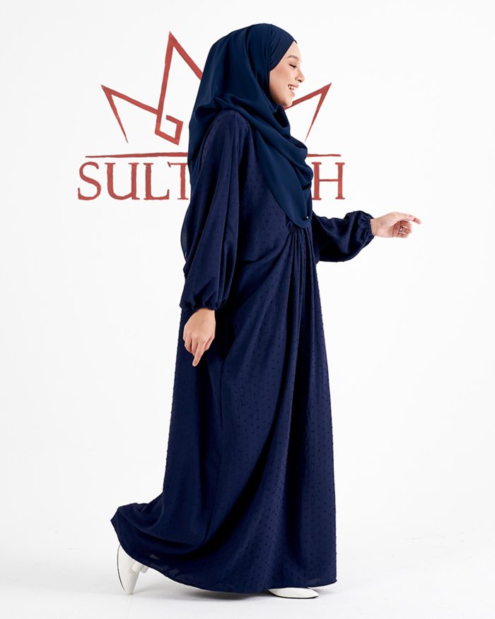 Dress Soraya - Dark Blue - Image 3