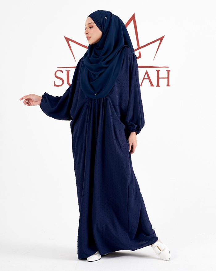 Dress Soraya - Dark Blue - Image 4