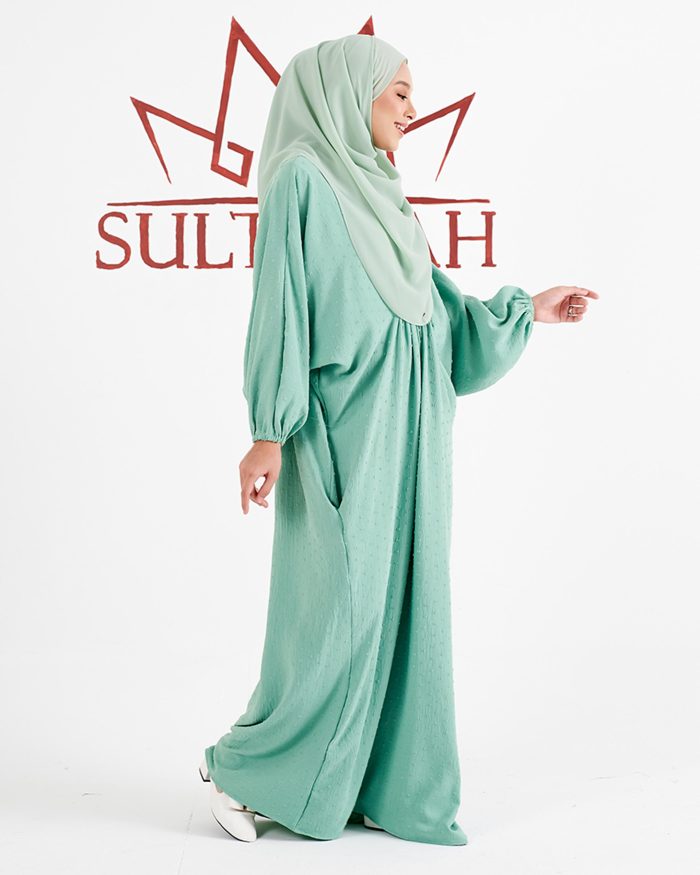 Dress Soraya - Mint Green - Image 3